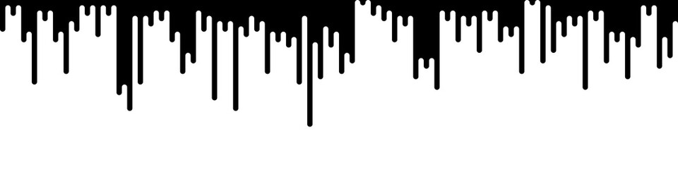 Abstract Rounded Color Lines halftone transition background illustration