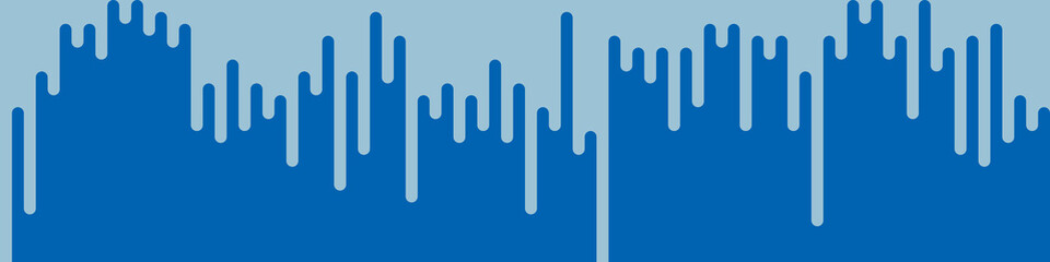 Abstract Rounded Color Lines halftone transition background illustration