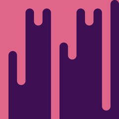 Abstract Rounded Color Lines halftone transition background illustration