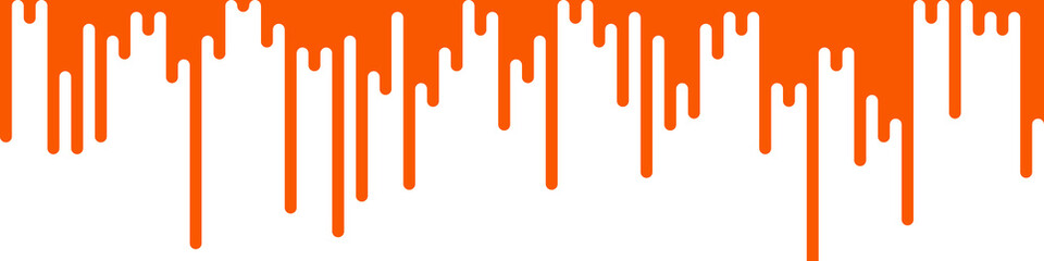 Obraz premium Abstract Rounded Color Lines halftone transition background illustration