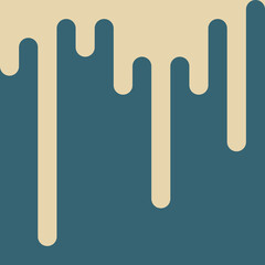 Abstract Rounded Color Lines halftone transition background illustration