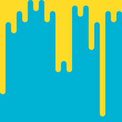 Abstract Rounded Color Lines halftone transition background illustration