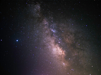 Fototapeta na wymiar Fascinating Milky Way Astrophotography