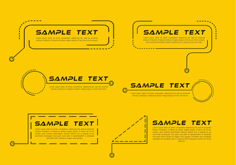 Digital callouts titles