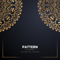 luxury ornamental mandala design background