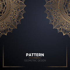 Fototapeta premium luxury ornamental mandala design background