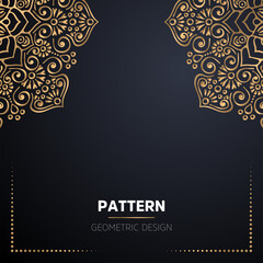 luxury ornamental mandala design background