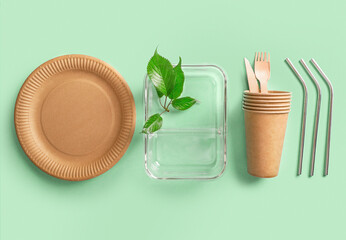 Eco friendly fast food containers