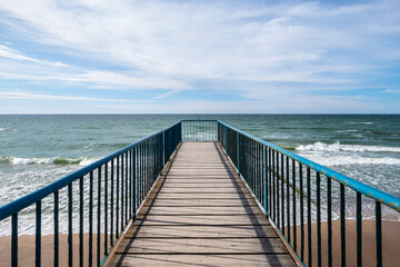 Fototapeta premium Molo nad morzem