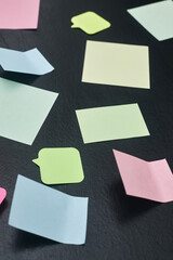 back to school, on the school board stickers for writing,close up