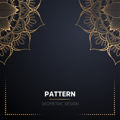 luxury ornamental mandala design background
