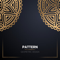 Fototapeta premium luxury ornamental mandala design background