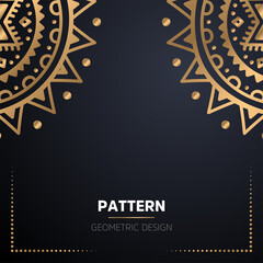 luxury ornamental mandala design background
