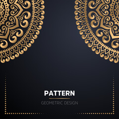 Fototapeta premium luxury ornamental mandala design background