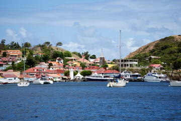 Fototapeta na wymiar Caribbean, French West Indies, archipelago of Guadeloupe, islands of the saints