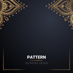 Fototapeta premium luxury ornamental mandala design background