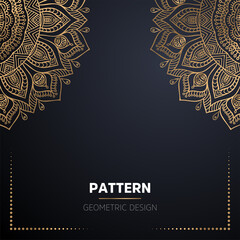 luxury ornamental mandala design background