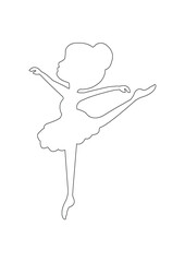 girl dancing silhouette.