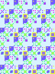 Summer. Colors. Pattern without seams.