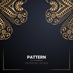 luxury ornamental mandala design background