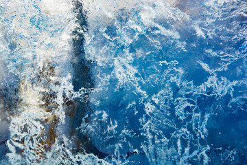  Ice texture with different patterns