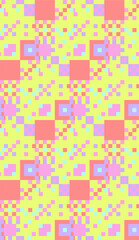 Summer. Colors. Pattern without seams.