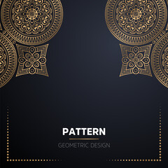luxury ornamental mandala design background
