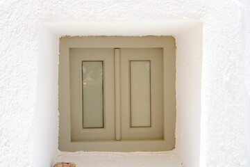 Retro doors in Santorini island Greece, Europe