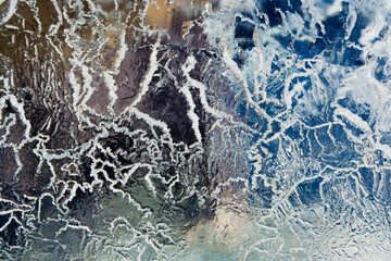  Ice texture with different patterns