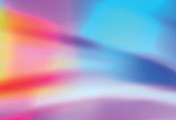 Light Multicolor vector blurred shine abstract background.