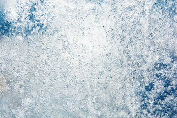 Ice texture with different patterns