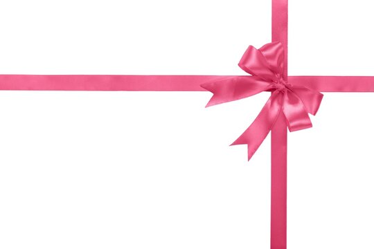 Pink Ribbon with Bow