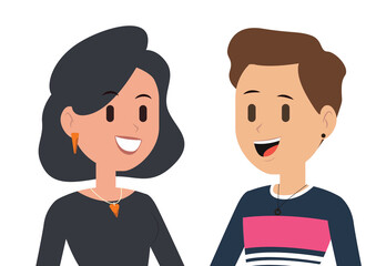 women and boy - menino e mulher