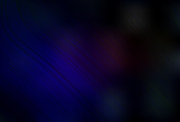 Dark Blue, Red vector blurred pattern.