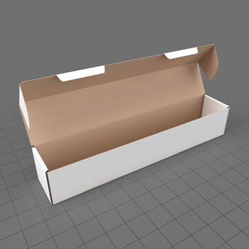 Open shipping bottle box 2