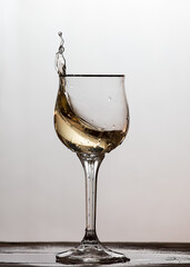 wine glass and wine