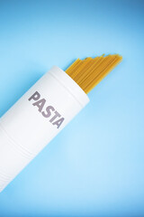 Pasta, italian dinner. Close-up.