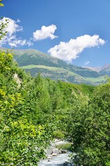Bergblick im Vinschgau