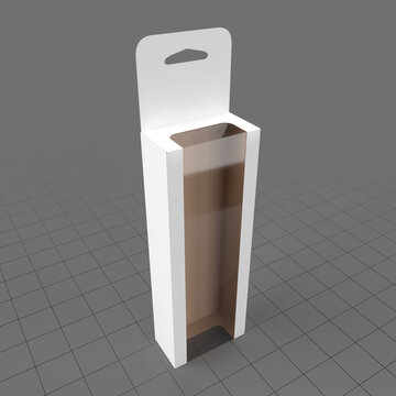 Hanging cardboard display box 3