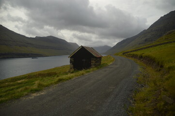 The stunning and dramatic coast and mountains on the Faroe Islands