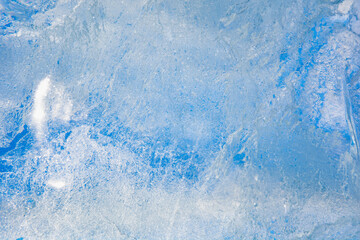 Ice texture with different patterns