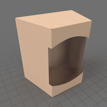 Retail cardboard display box 3