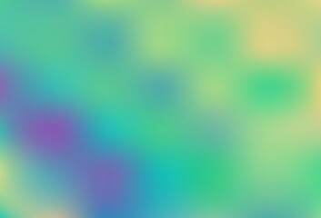 Fototapeta premium Light Green vector blurred background.
