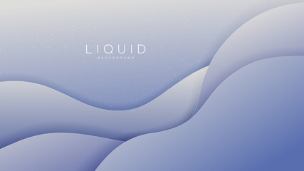 Liquid background with gradient color