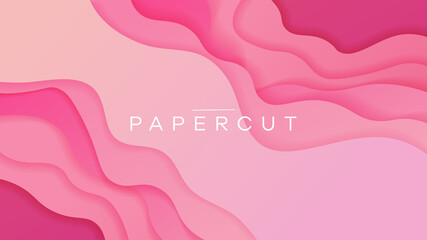 papercut colorful abstract background Eps10