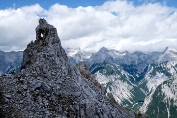 Bizarre Karwendellandschaft