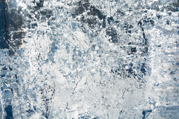 Ice texture with different patterns