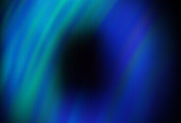 Dark BLUE vector glossy abstract backdrop.