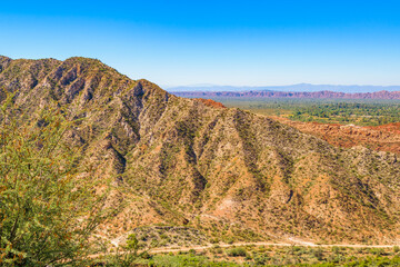 Rocky Mountains Landscape, San Juan Province, Argentina