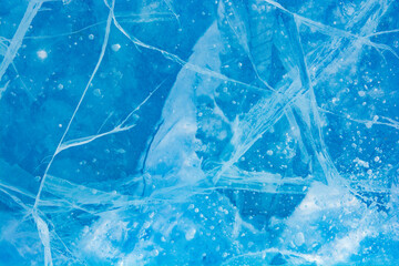 Ice texture with different patterns